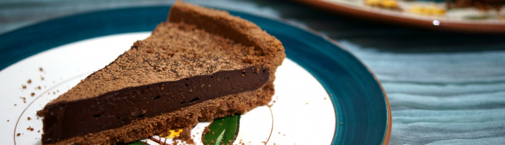 Chocolate Truffle Tart Slice