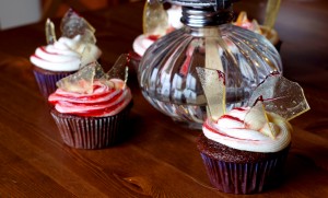 Chocolate-Raspberry Glass Cupcakes | Flavorful JourneysFLAVORFUL JOURNEYS