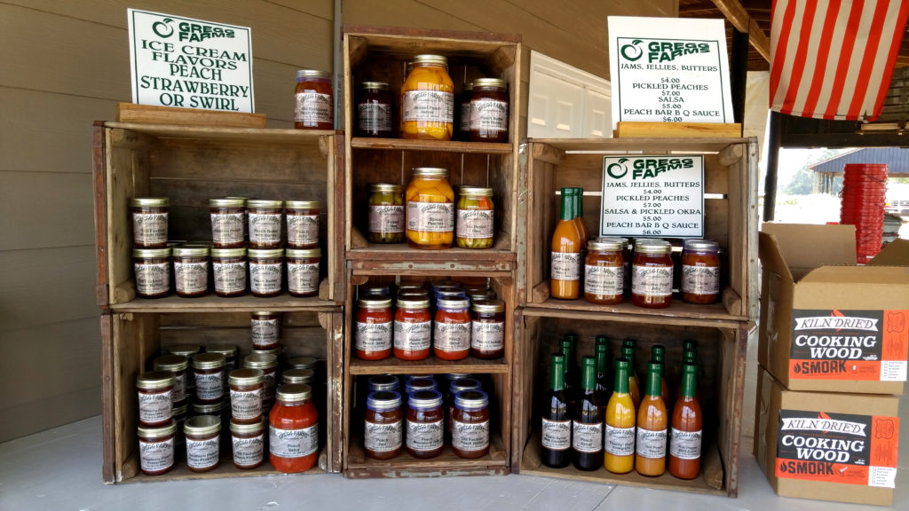 Les confitures, gelées, beurres, pickles, condiments et sauces de Gregg Farms